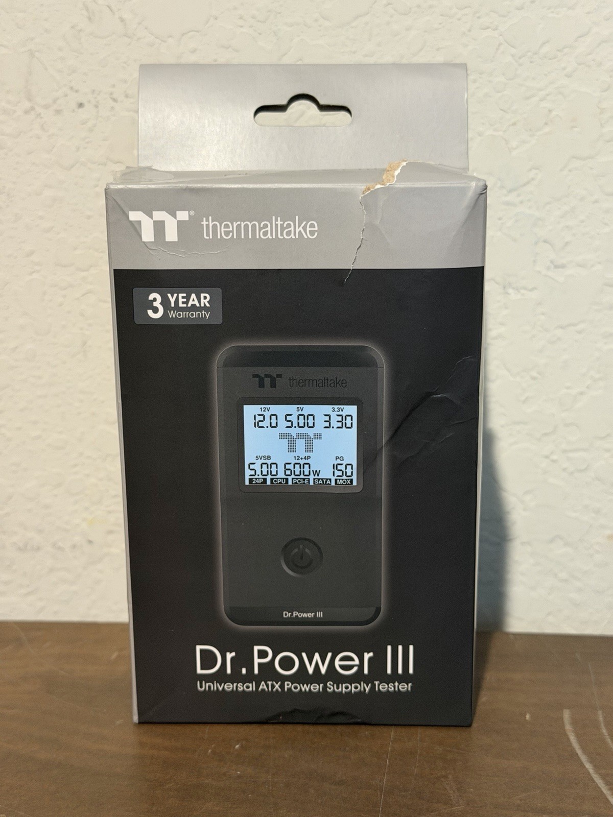 Thermaltake – AC-069-OO1NAN-A1 – Dr. Power III ATX Power Supply Tester