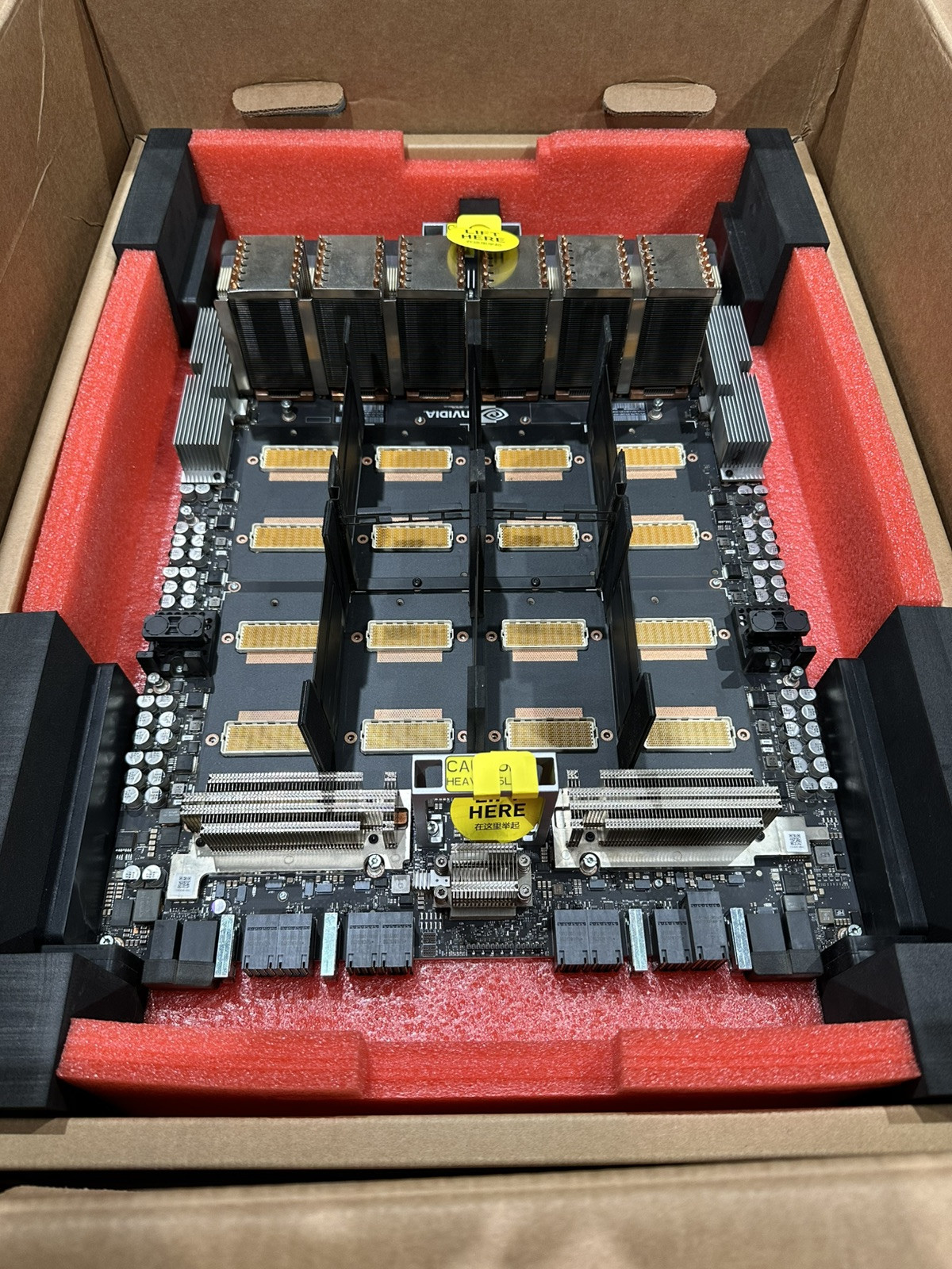 Nvidia HGX A100 8 GPU SXM4 Baseboard W/ NvSwitch Heatsink 40GB & 80GB TESTED