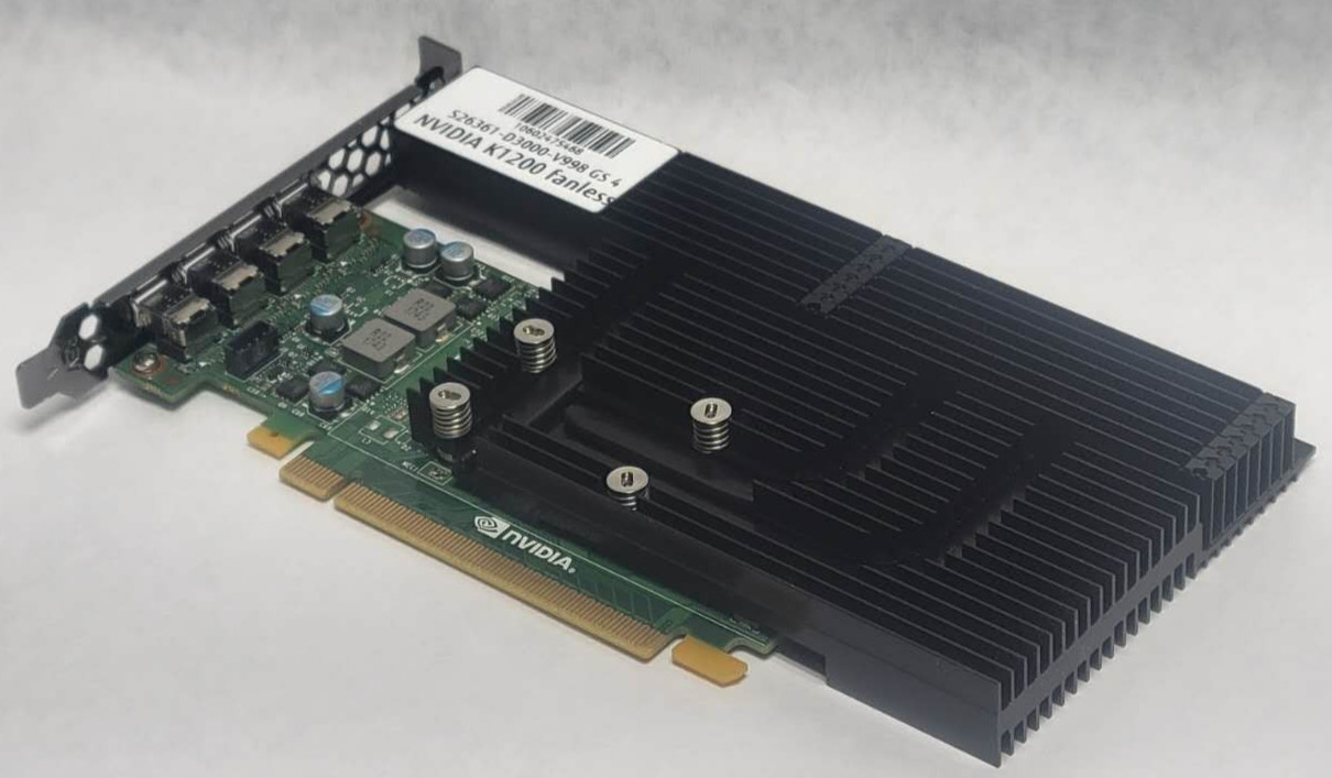 Nvidia Quadro K1200 4GB GDDR5 Graphics Video Card GPU Fanless