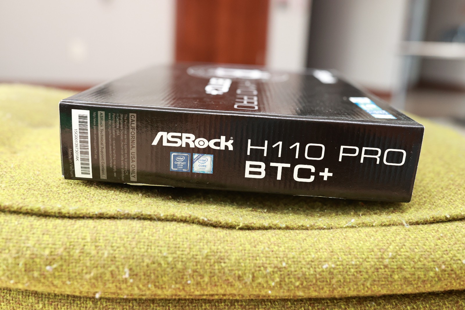 Asrock H110 PRO x13 PCI SLOT BTC+ Motherboard LGA1151 Factory Sealed NEW Vietnam