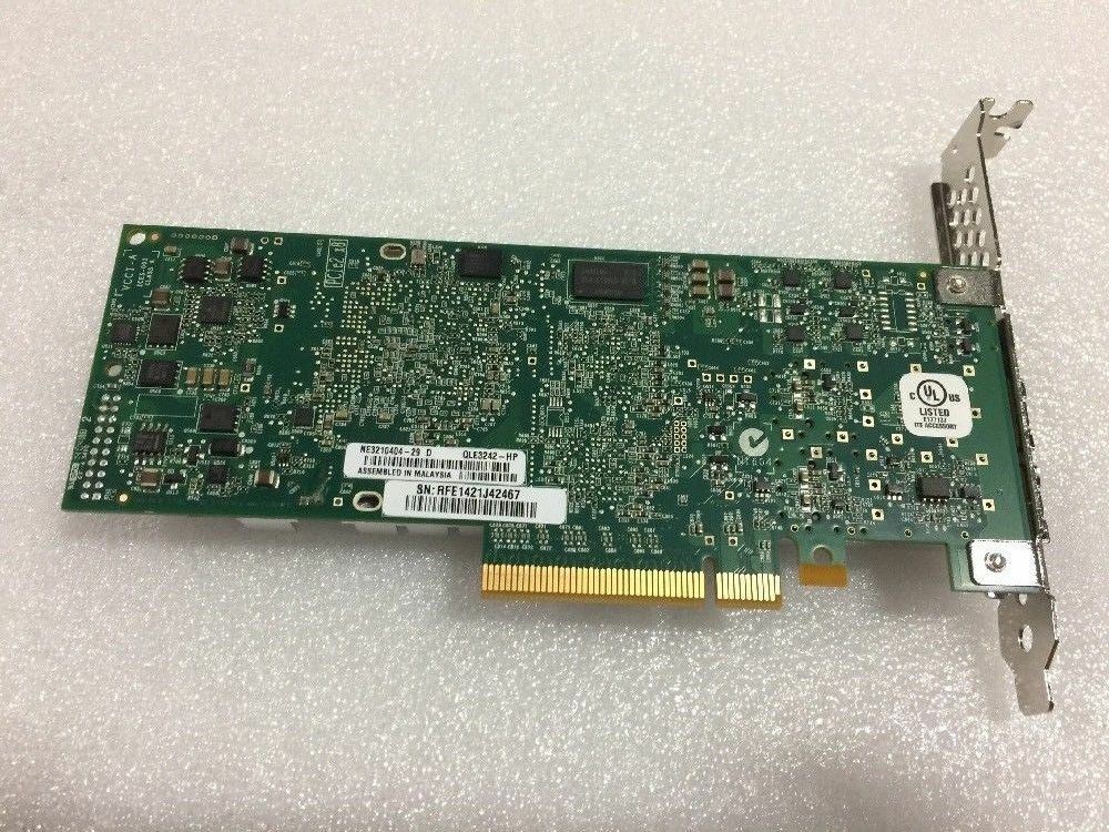 HP NC523SFP Dual Port 10Gbps SFP+ Network Adapter Ethernet PCI-E 593742-001