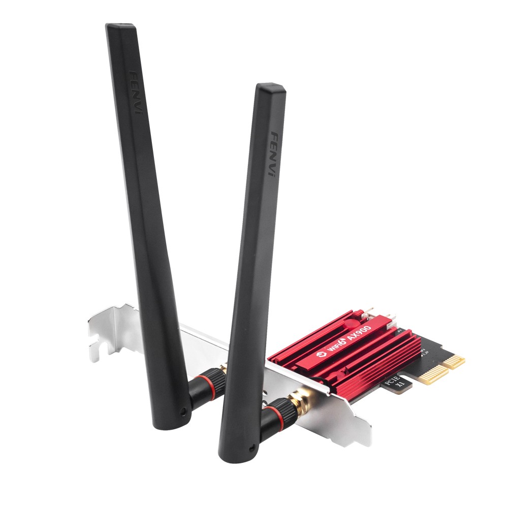 WiFi 6 AX900 PCIe Wireless Adapter Dual Band 2.4G+5G Bluetooth5.4 for Desktop PC
