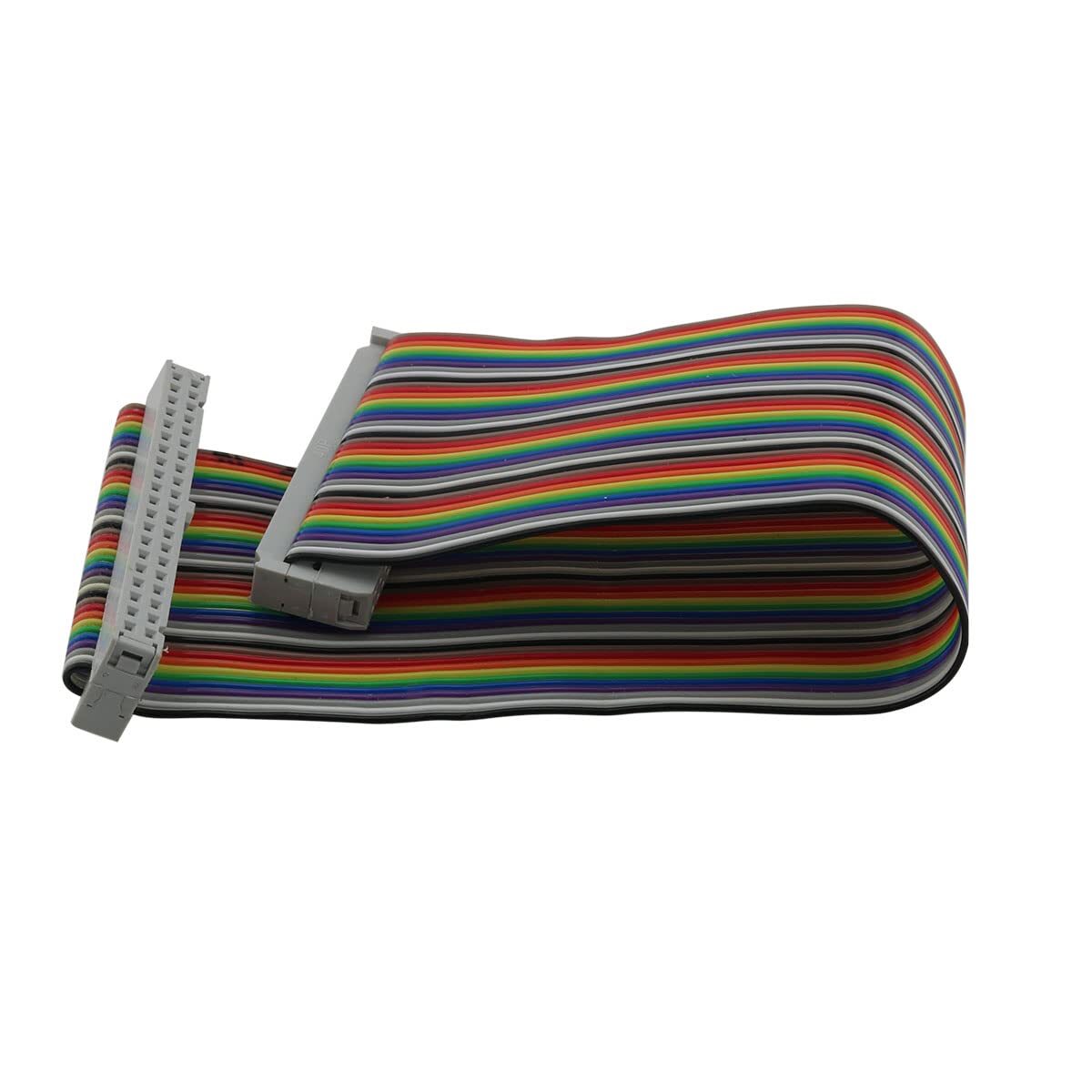Male to Female GPIO Ribbon Cable 8″ 40-Pin Extension for Raspberry Pi TFT LCD