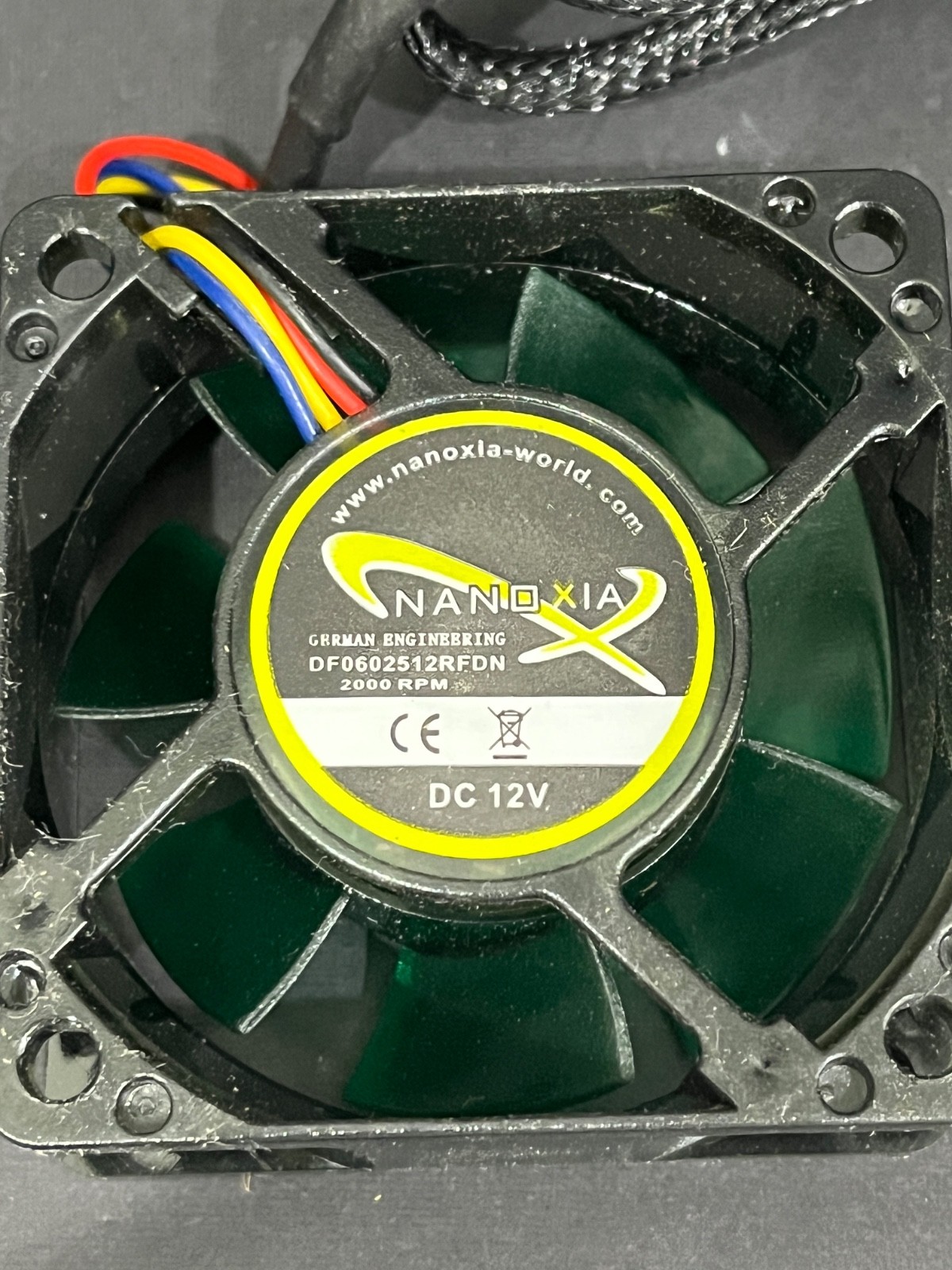 NEW NANOXIA GERMANY DEEP SILENCE SERIES FAN 60MM COMPUTER