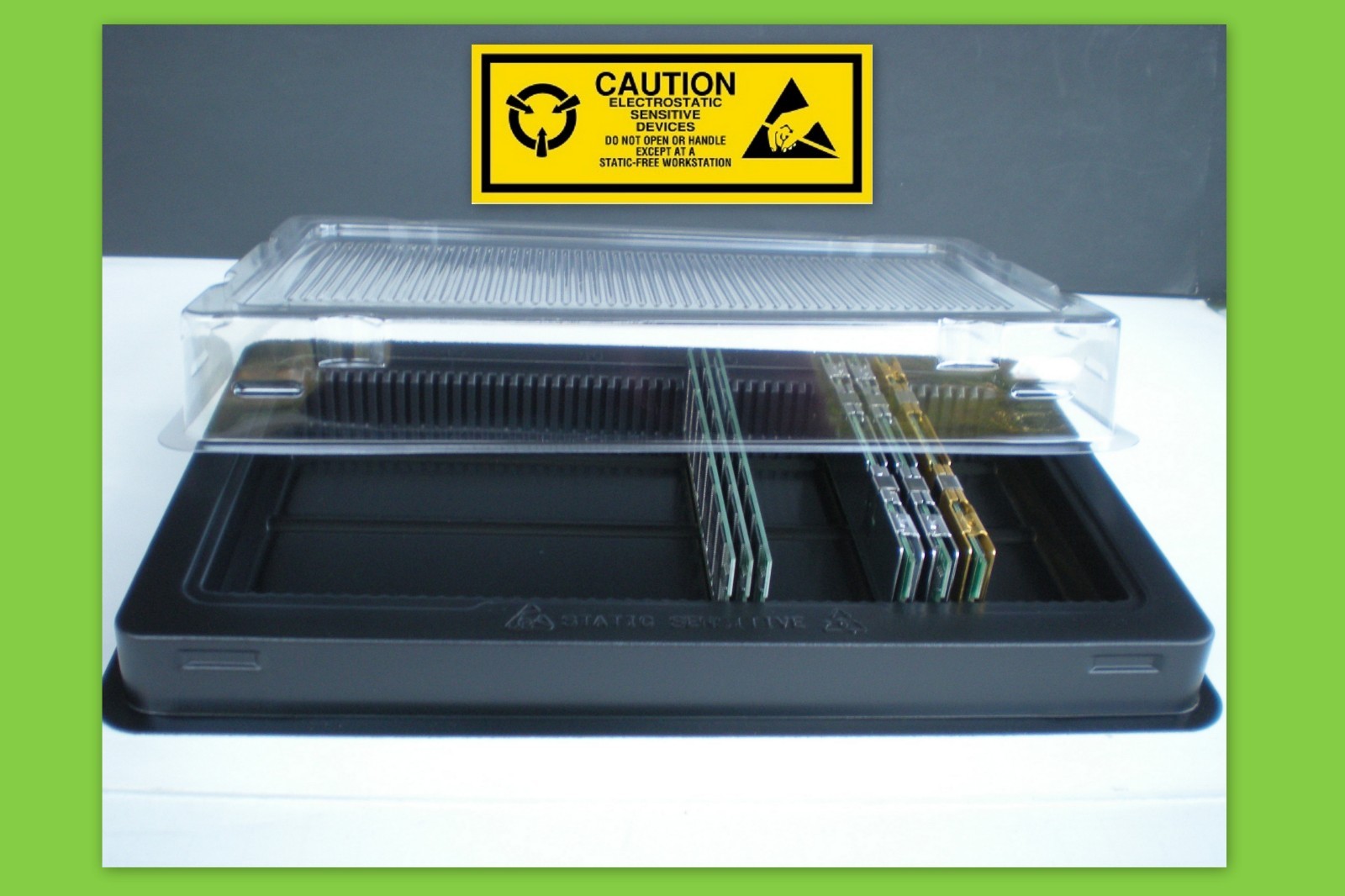 Memory-Sticks-Tray-Holder-Case-for-DDR-DDR2-DDR3 DIMM Modules – Lot of 2 5 12 20