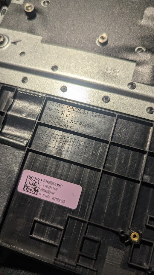 Laptop Keyboard For HP Pavilion 15-DK 15T-DK TPN-C141 palmrest cover backlight