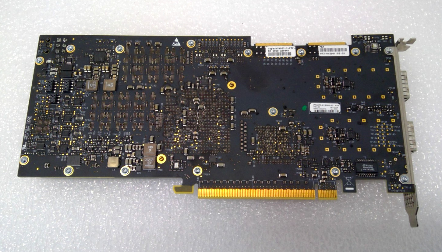 NAPATECH NetScout NT80E3-2-PTP 4Port 40GbE PCI-Express x8 SmartNIC 073-012501-02