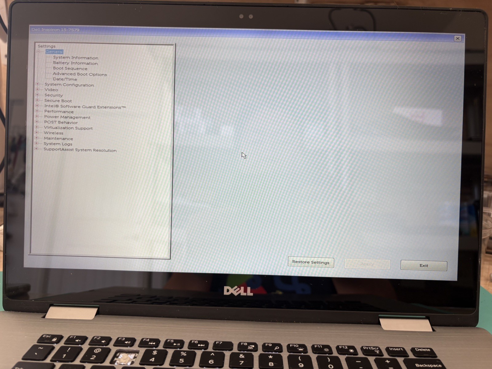 ORIGINAL DELL 15 7579 P58F 2-in-1 15.6″ LCD TOUCH SCREEN BACK COVER HINGES GCPWV