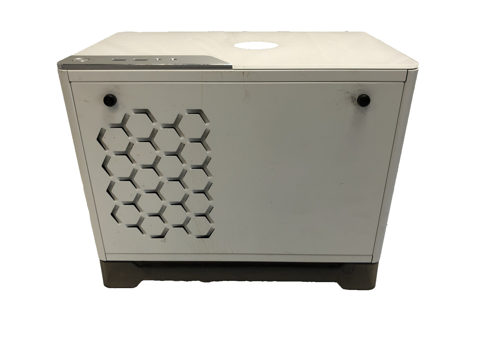 In Win A1 Plus White Mini-ITX Mini Tower Case Tempered Glass w/ 650W PSU