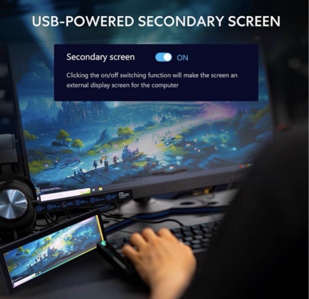Lian Li 8.8″ Universal Screen for PC Customizable ARGB Frame SM088X NEW/SEALED
