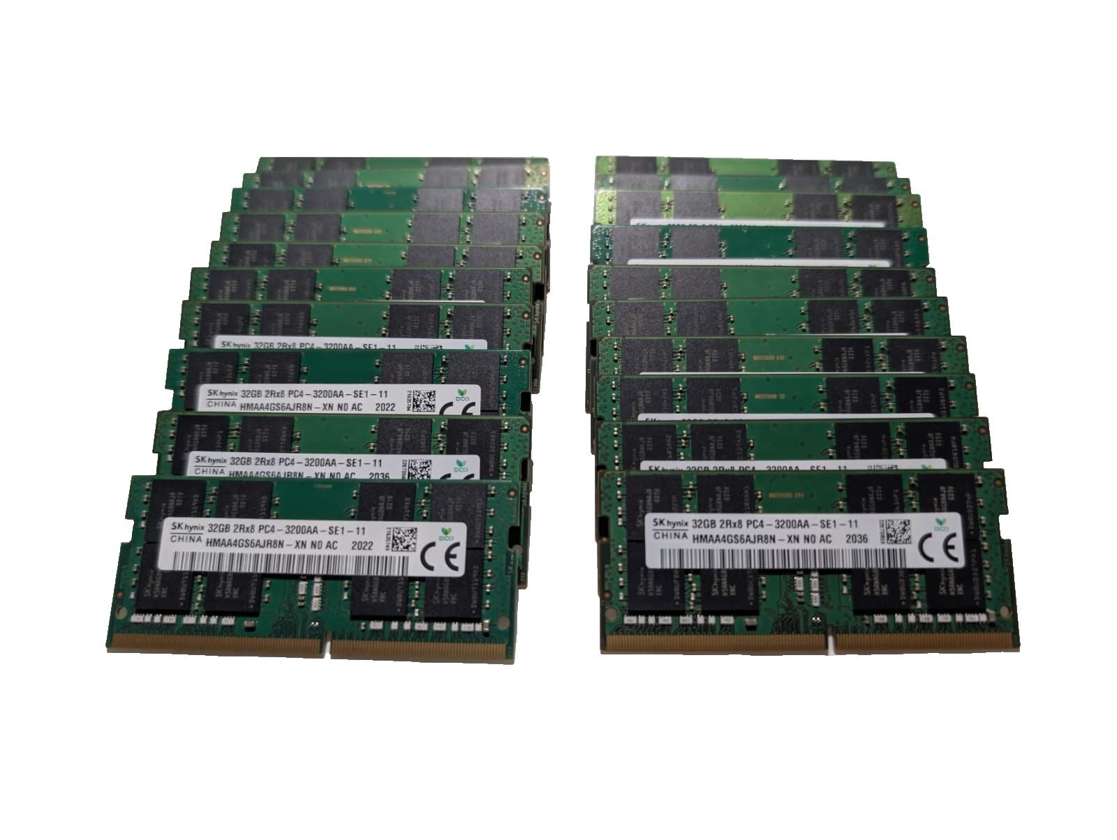 SK hynix 32GB DDR4 3200MHz PC4-3200AA 2Rx8 SO-DIMM Laptop RAM Memory Tested