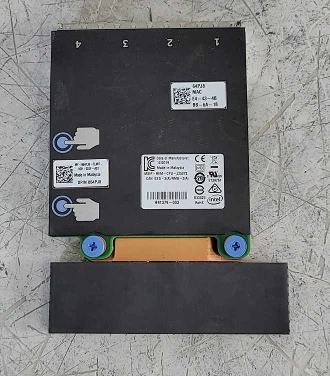 DELL INTEL X550 064PJ8 Quad-Port Rack Network Daughter Card 10GB RJ-45