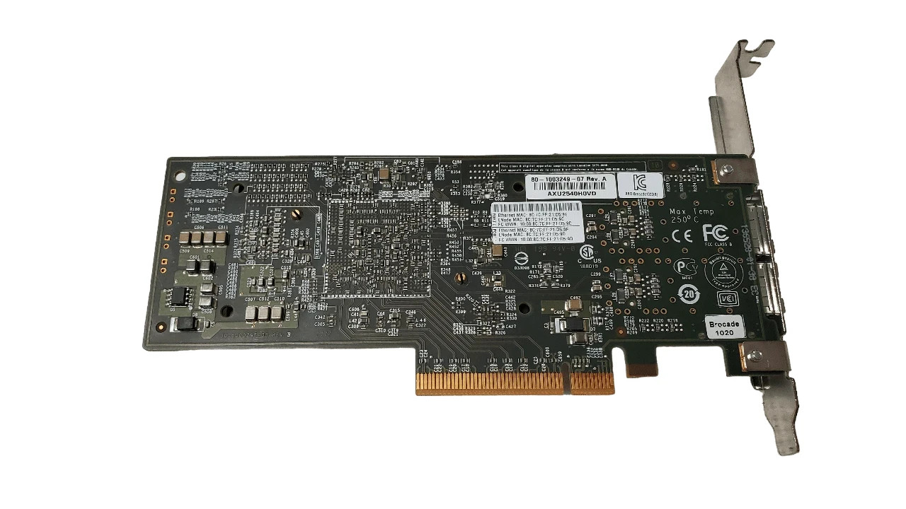Brocade 1020 Dual Port 10Gb Network Adapter Full Height Bracket