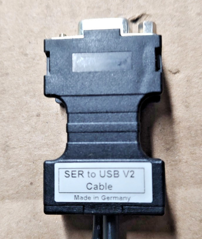 Rare AK-Nord Germany SER2USB Printer Cable