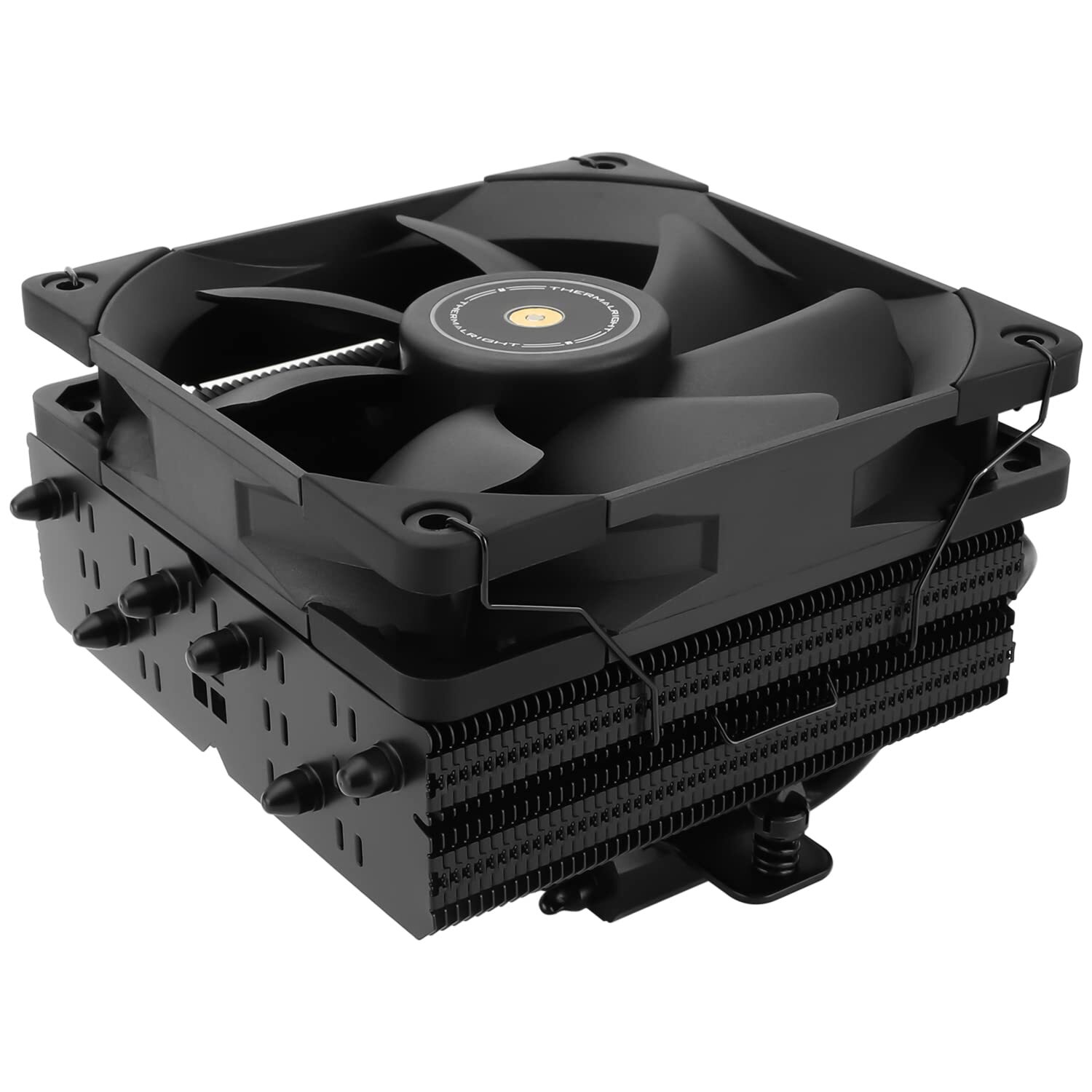 SI-100 Black CPU Air Cooler 6×6mm Heat Pipes TL-E12B PWM Quiet Fan CPU Cooler…