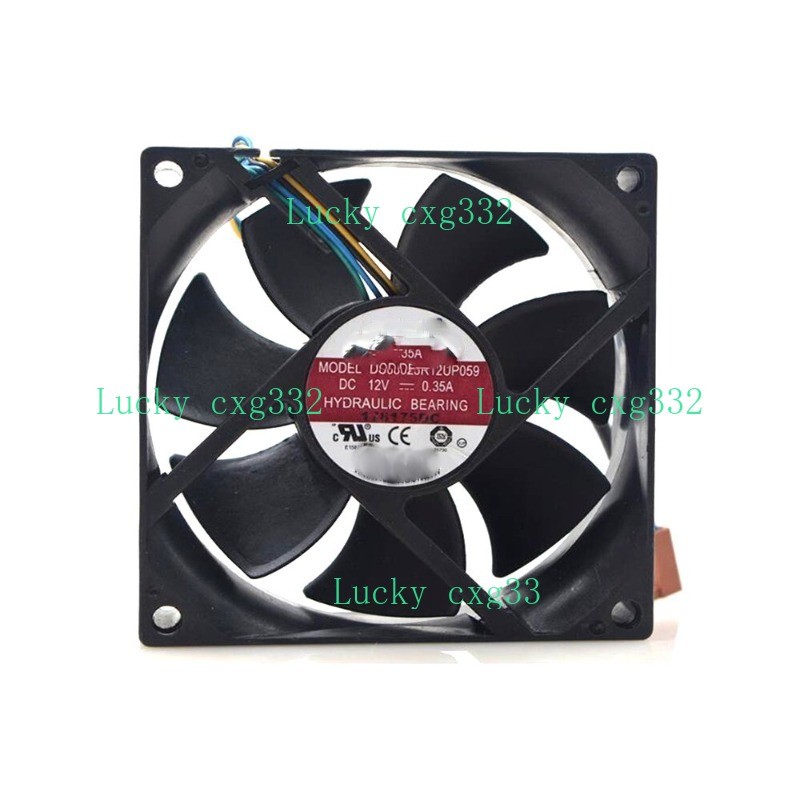 Cooling Fan For AVC DS08025R12UP059 DC12V 0.35A 8CM 4Lines New