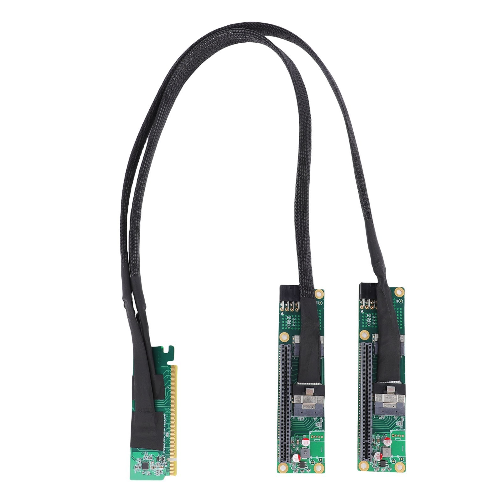 PCIe 4.0 X16 to SFF-8654 X2 Adapter Cable High Performance PCIe 4.0 to SFF-8654