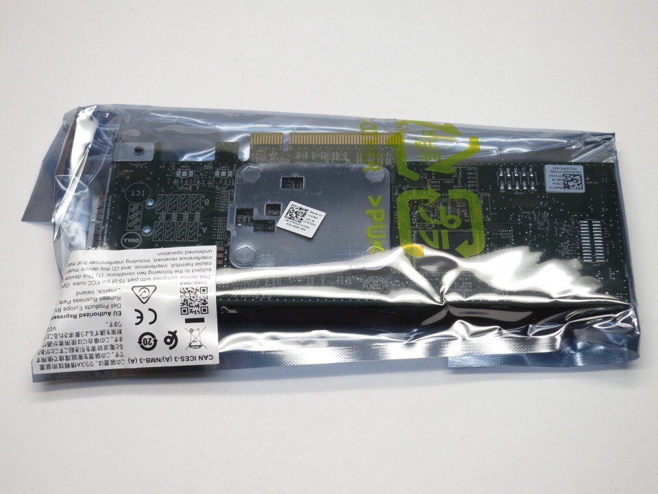 405-AAES DELL 12Gb/s SAS HBA EXTERNAL PCI-e CONTROLLER CARD BOTH BRACKETS
