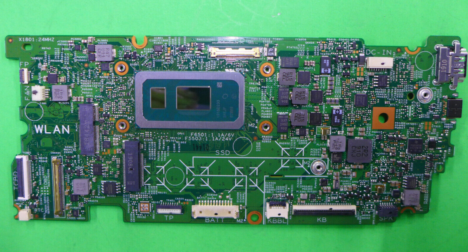 GENUINE Dell Inspiron 13 7390 2-in-1 Motherboard i7-8565U Quad Core 16GB MWW1R
