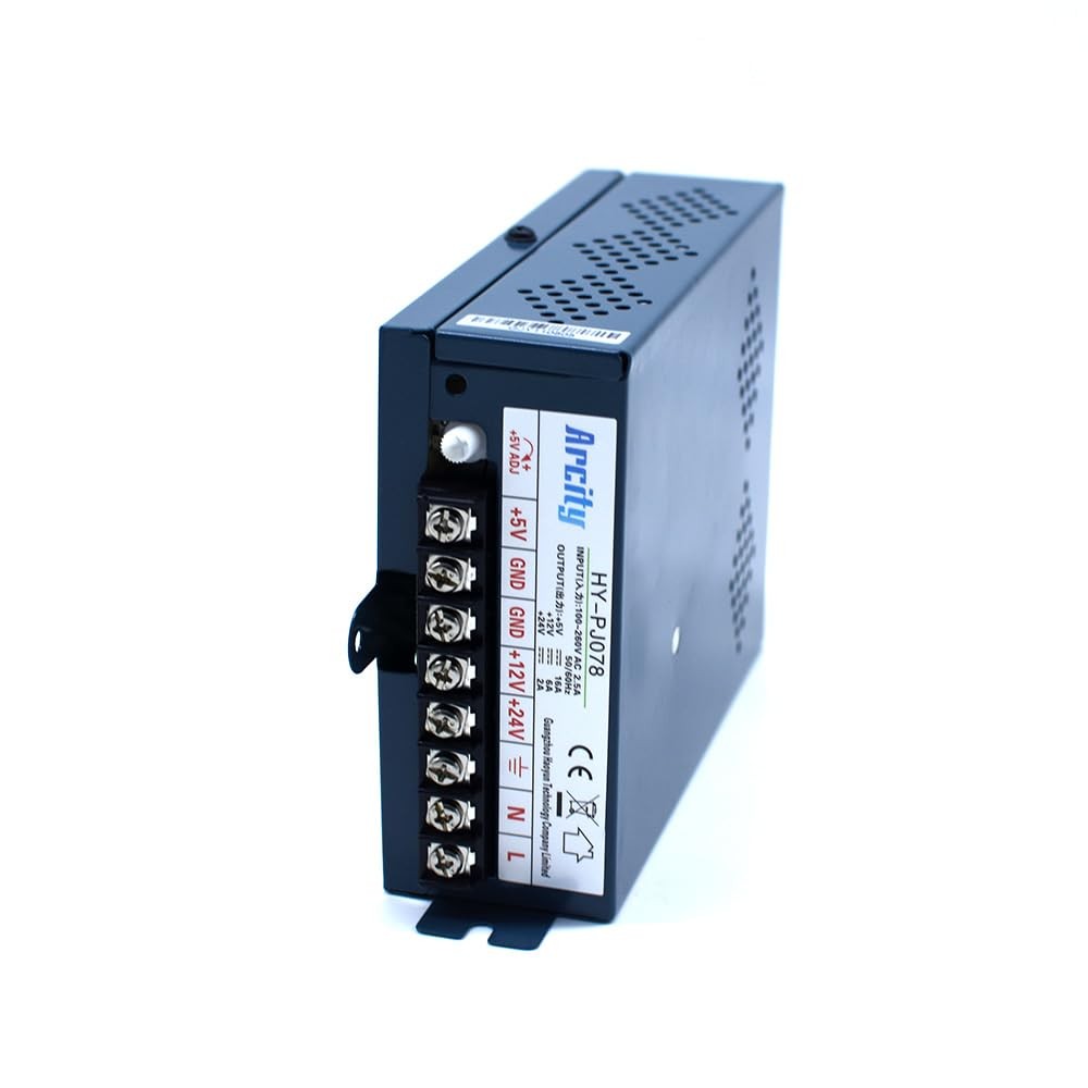 5V 12V 24V Output Switching Power Supply Unit Adjustable Arcade Video Game
