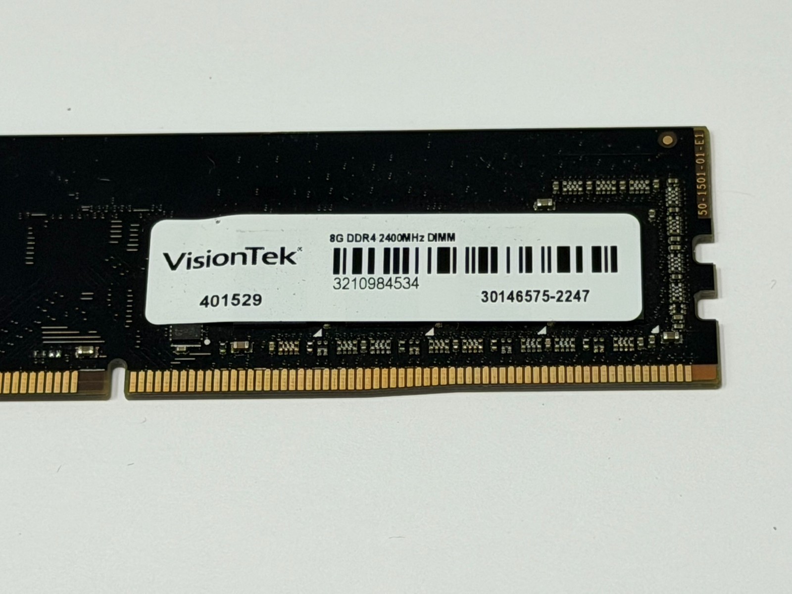 VisionTek 8GB (1 Stick) PC4-19200 DDR4 2400 PC Desktop Memory DIMM 30146575-2247