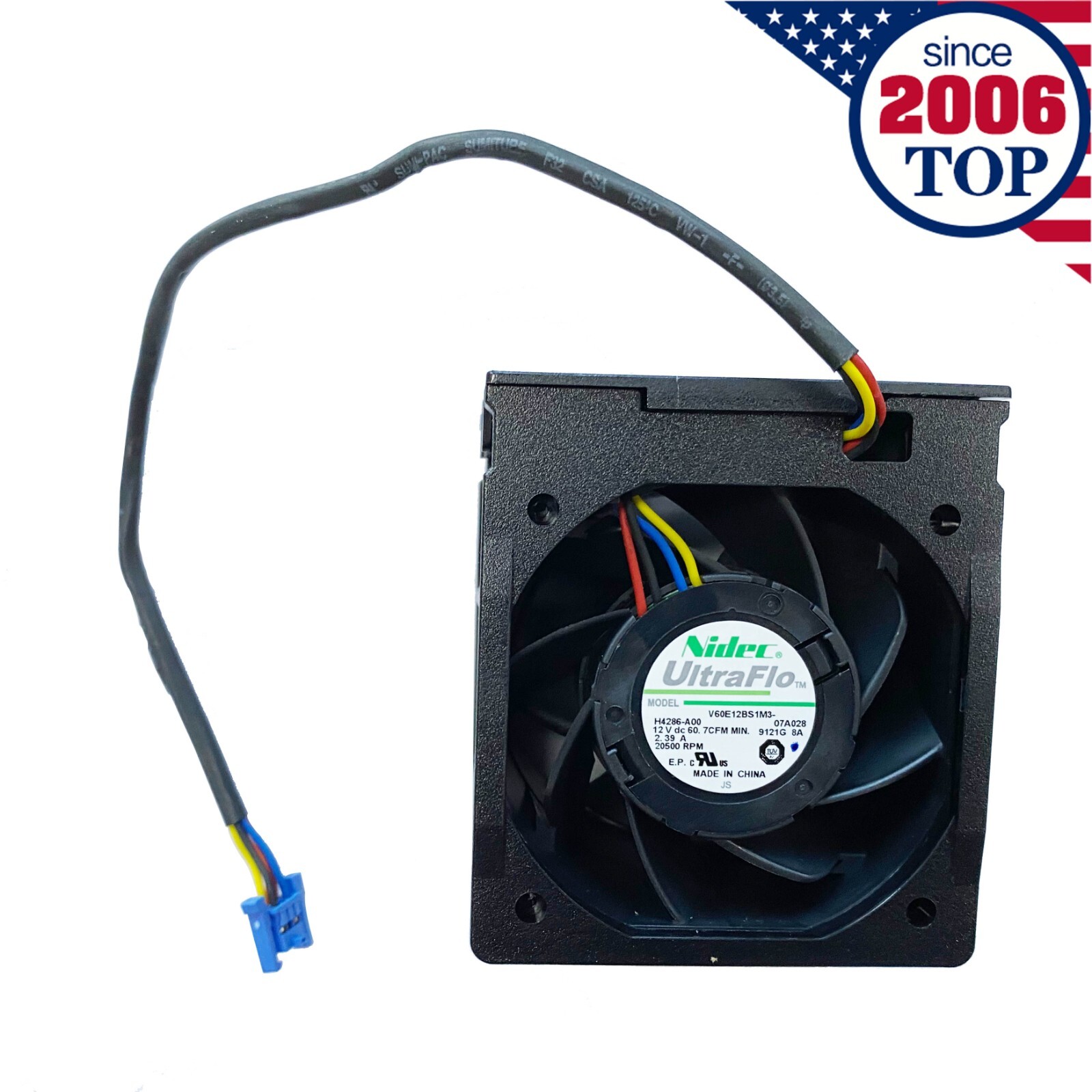 New High Performance CPU Cooling Fan for Dell PowerEdge R540 R540XD R7415 N74R6