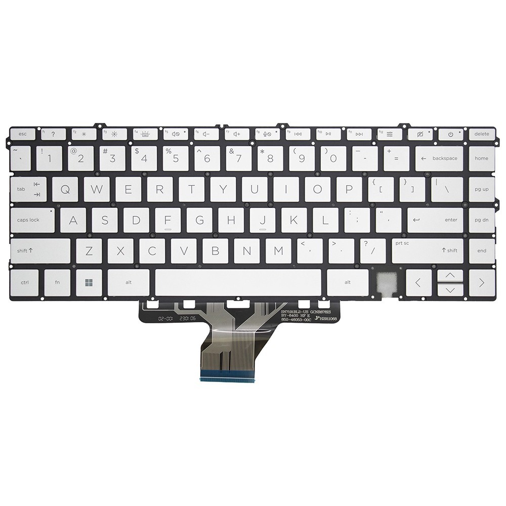 Keyboard For HP Envy 13-BA0000 13T-BA000 with backlit United States US Silver