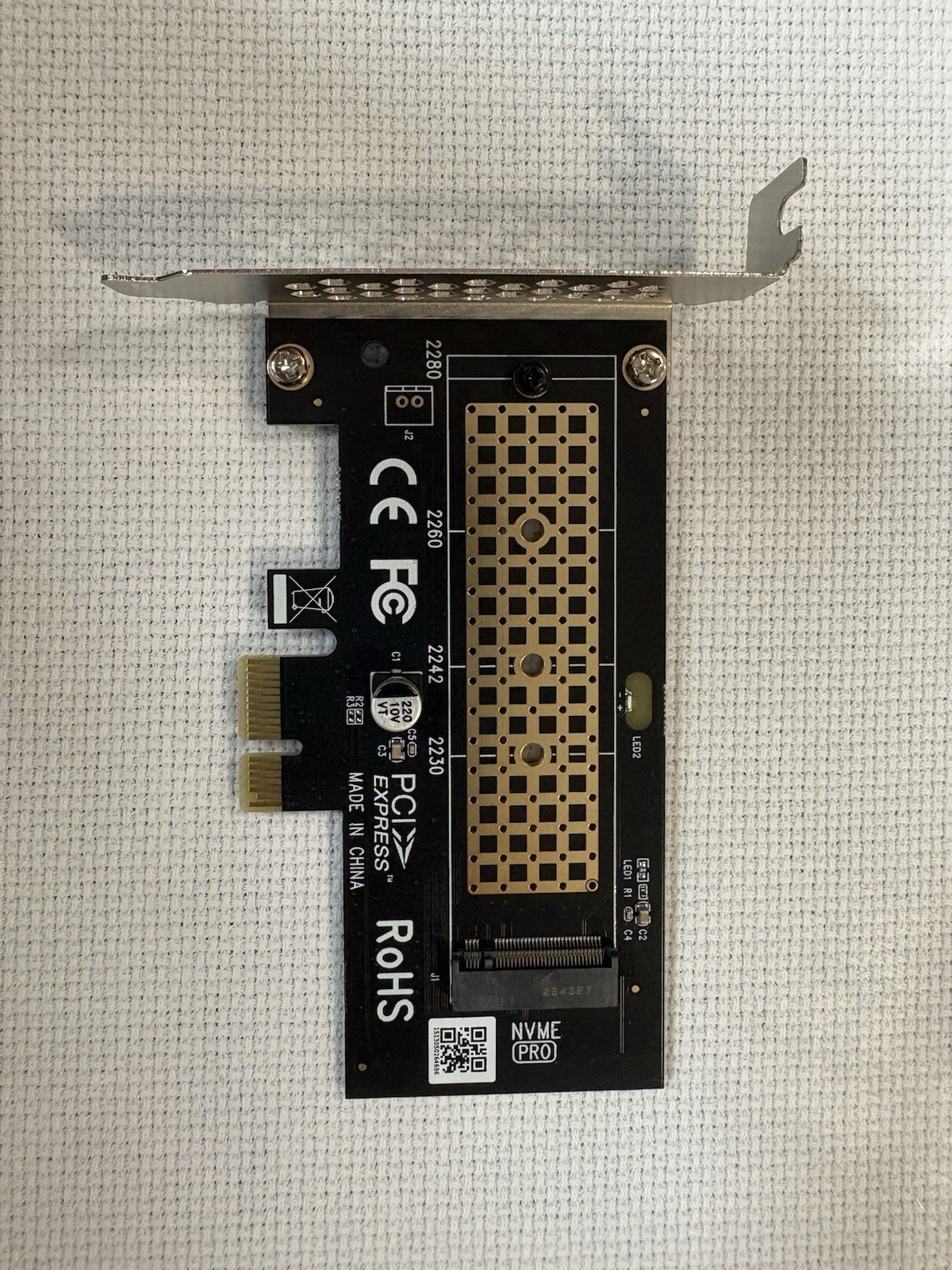 GLOTRENDS PA09-X1 M.2 NVMe to PCIe x1 Adapter Card