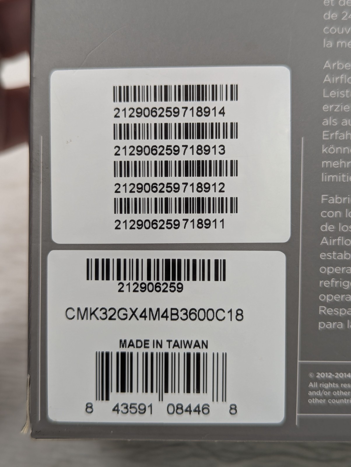 CORSAIR Vengeance LPX 32GB (4 x 8GB) DDR4 3600 Airflow Kit CMK32GX4M4B3600C16R