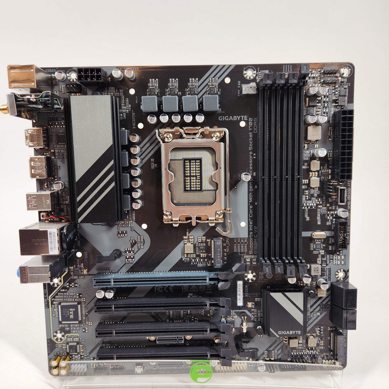 Gigabyte B760M C V2 LGA 1700 microATX Intel DDR5 Motherboard
