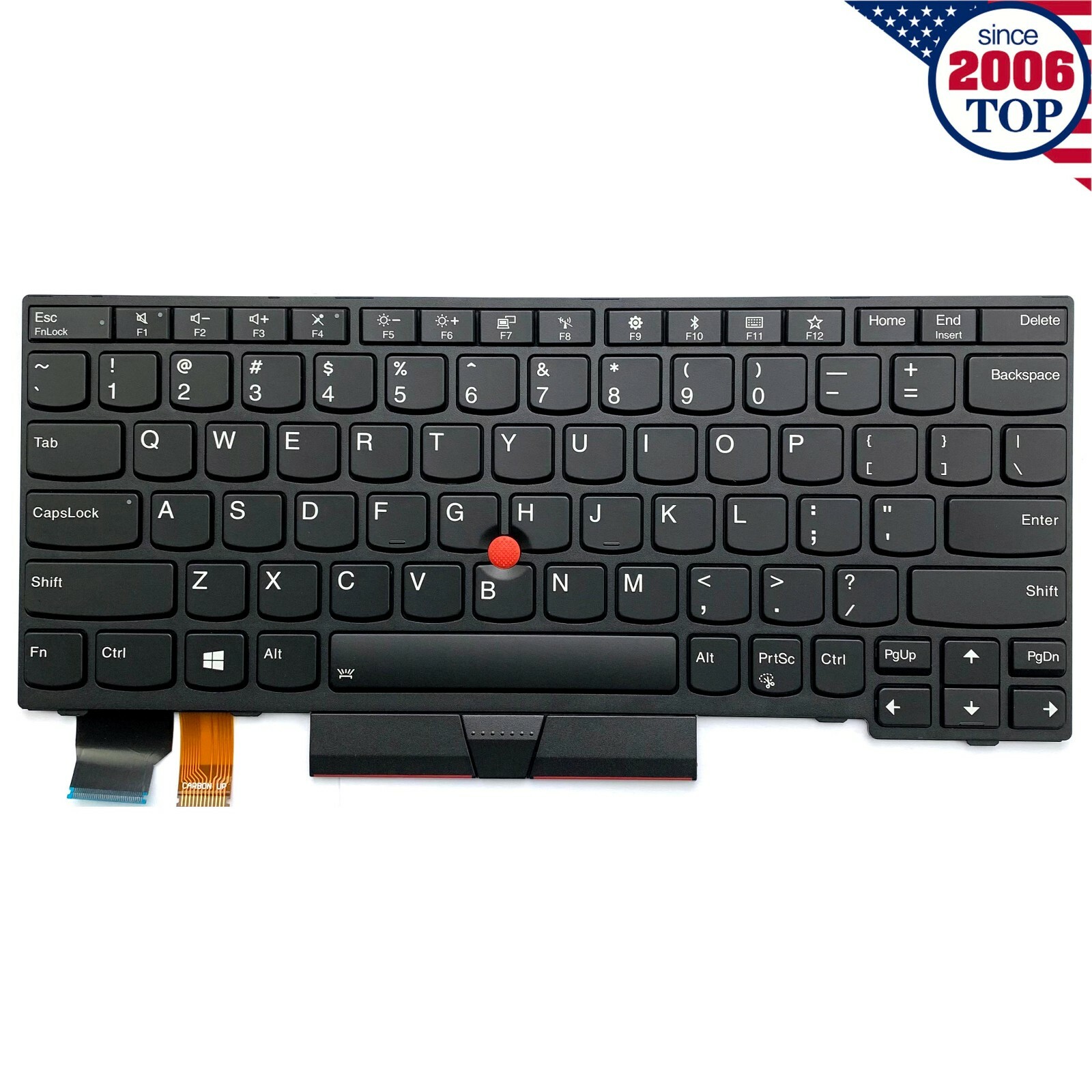 Genuine US Keyboard Backlit For ThinkPad X280 X390 X395 L13 01YP040 01YP080