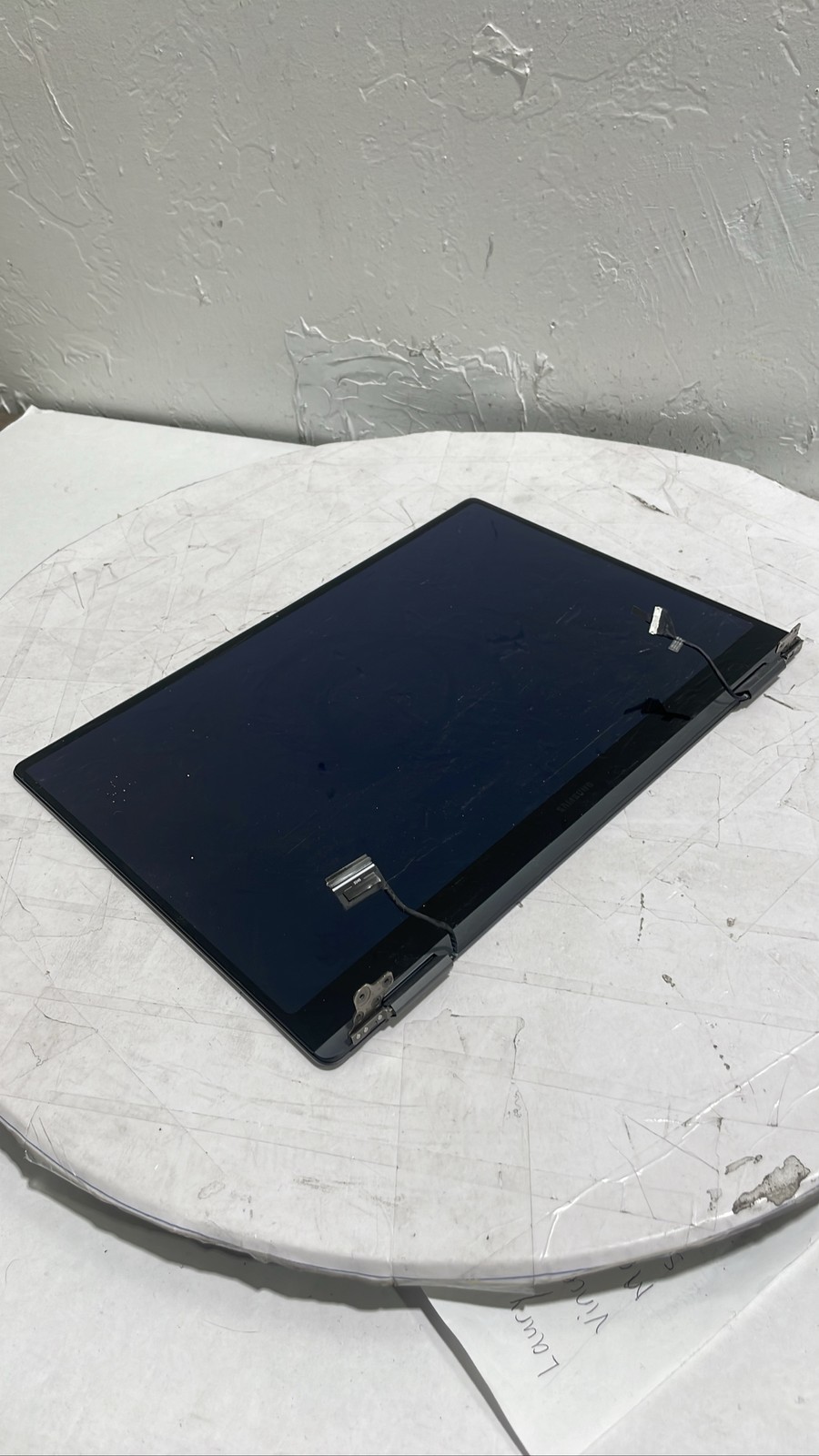 Samsung Galaxy Book Pro 360 OLED Display Assembly Hinges Cable