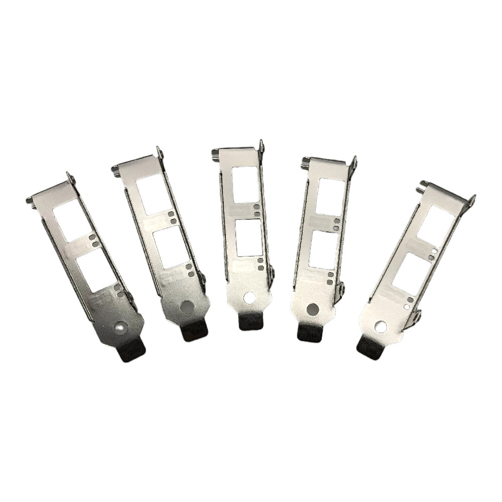 5pcs Generic Low Profile Brackets for Intel X520-DA2 X520-SR2 X520-LR2 X710-DA2