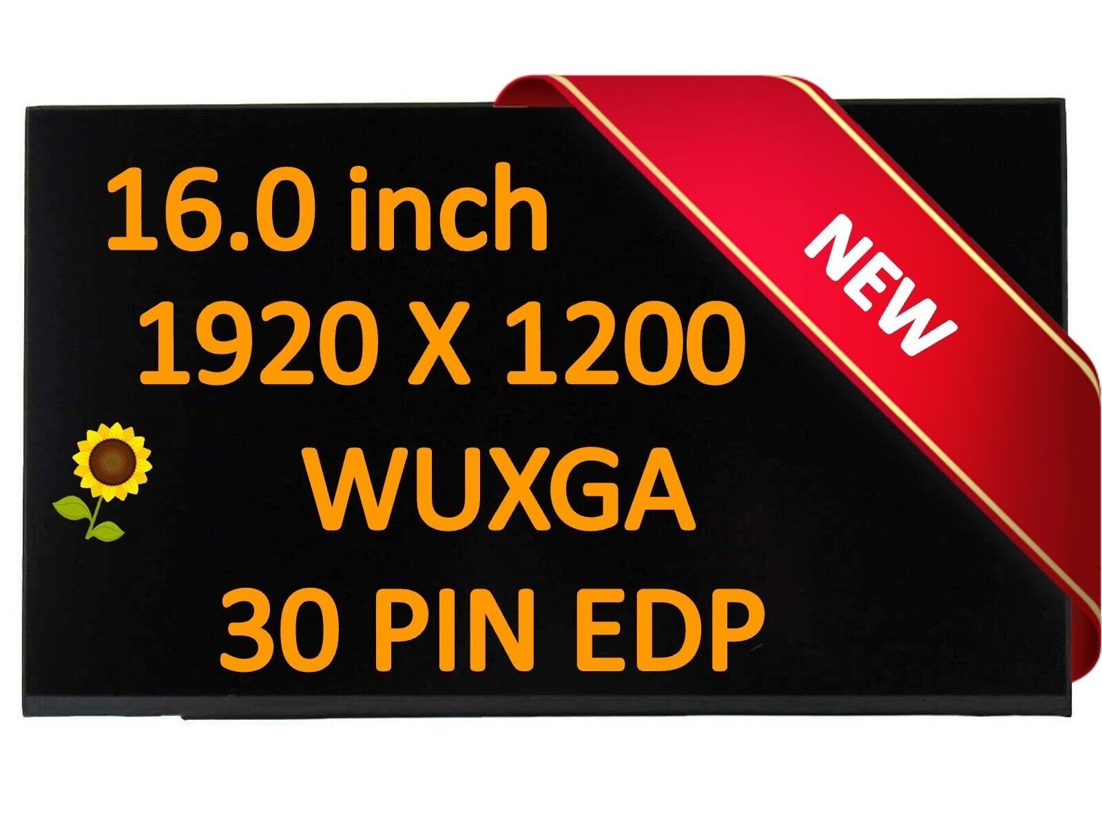 B160UAN04.4 16.0″ 1920×1200 WUXGA 30 Pin EDP Laptop LCD Screen Non Touch Matte