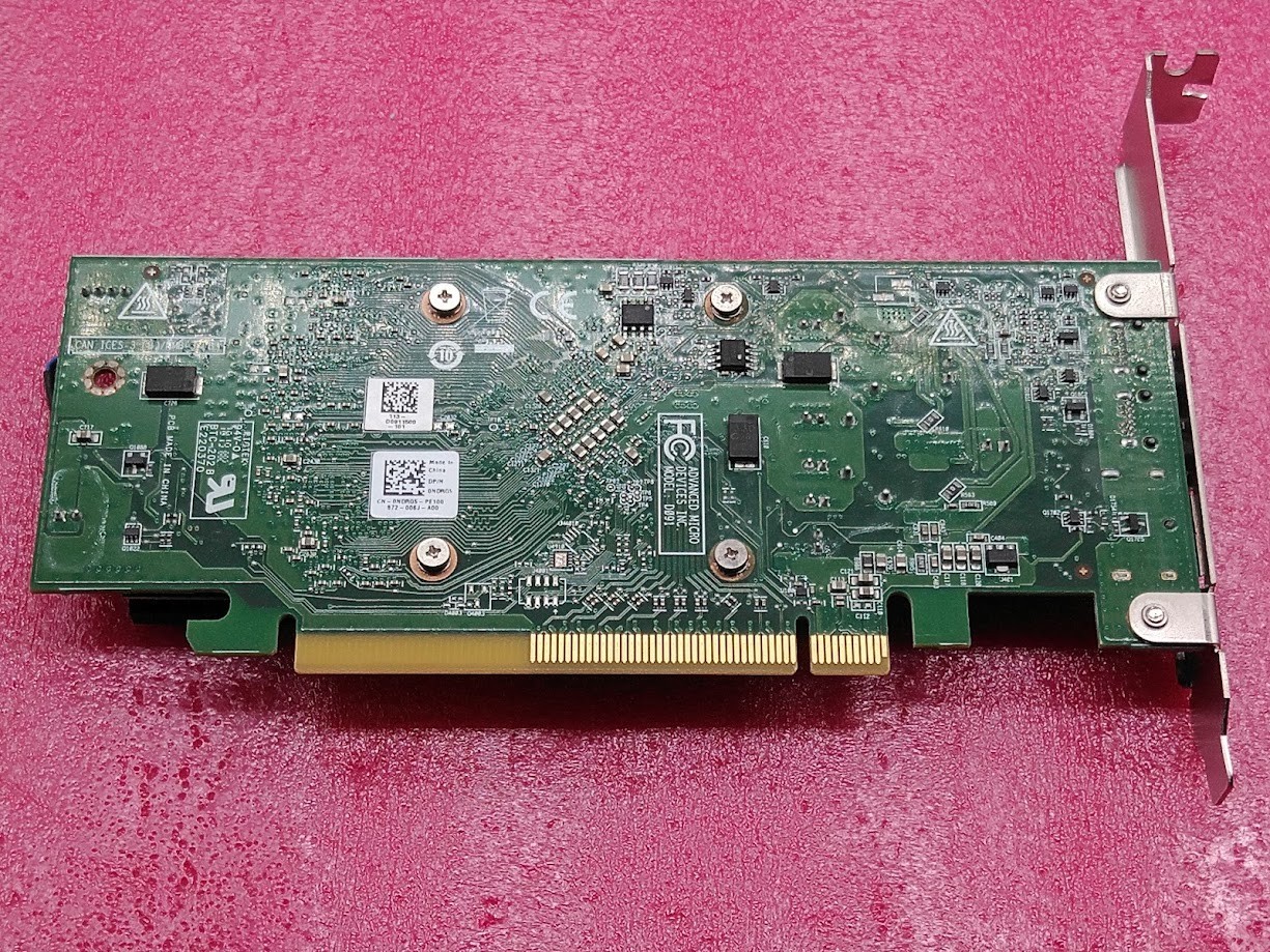 Dell AMD Radeon RX 550 – 0NDRG5 – GPU High Profile 4GB GDDR5 Dual Mini DP & DP