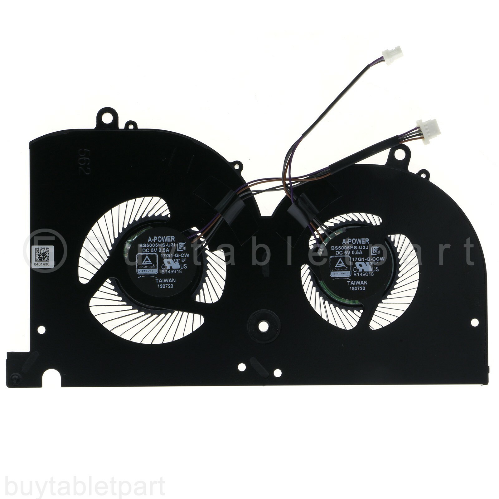 NEW CPU+GPU Cooling Fan For MSI GS75 Stealth P75 creator MS-17G1 MS-17G2