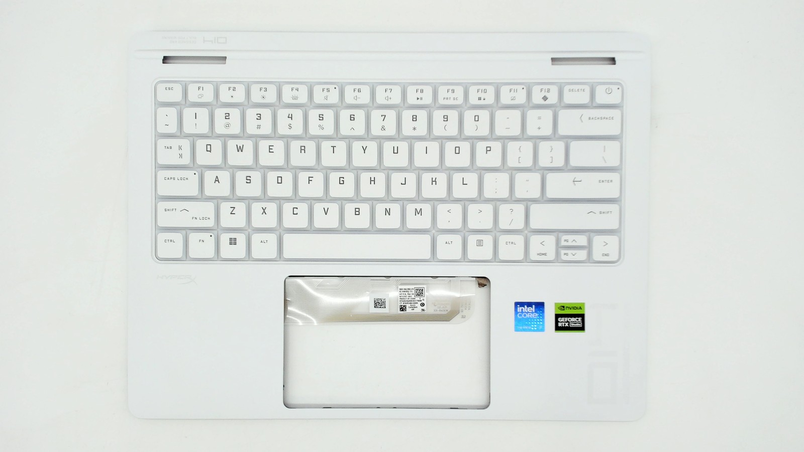 HP OMEN TRANSCEND 14T-FB000 PALMREST WITH KEYBOARD CERAMIC WHITE