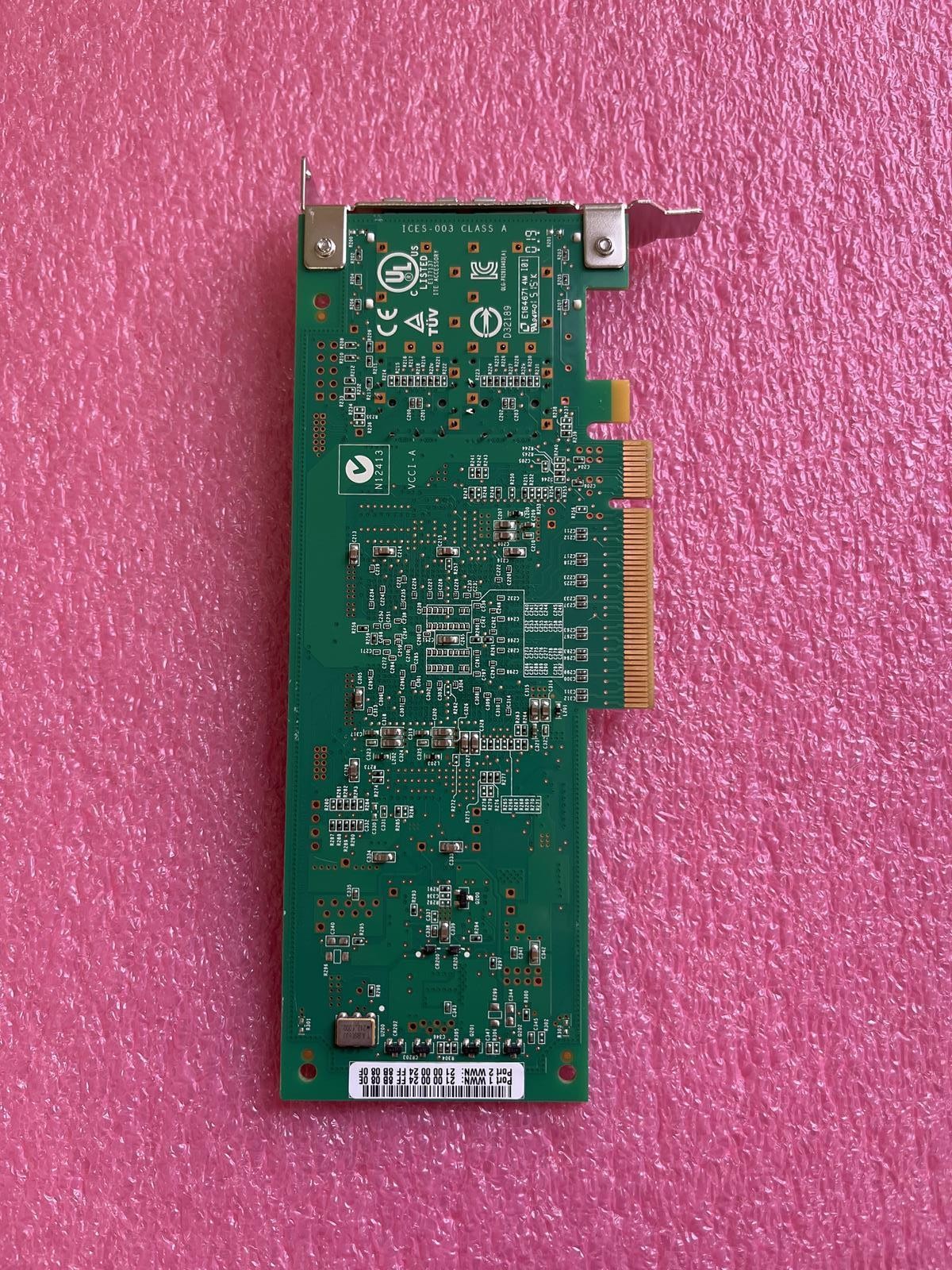 QLOGIC QLE2562 DUAL-PORT 8GB FIBRE CHANNEL HBA PCIE 2.0 X8