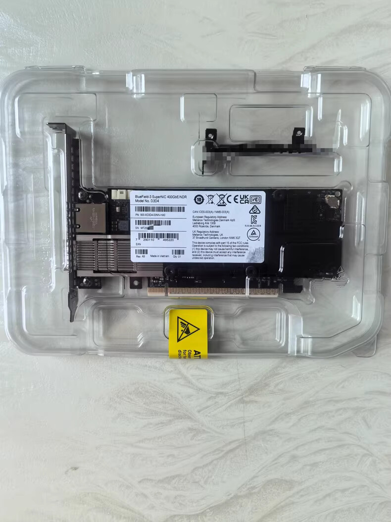 Nvidia BlueField-3 DPU B3140H 900-9D3D4-00NN-HA0 400g network card