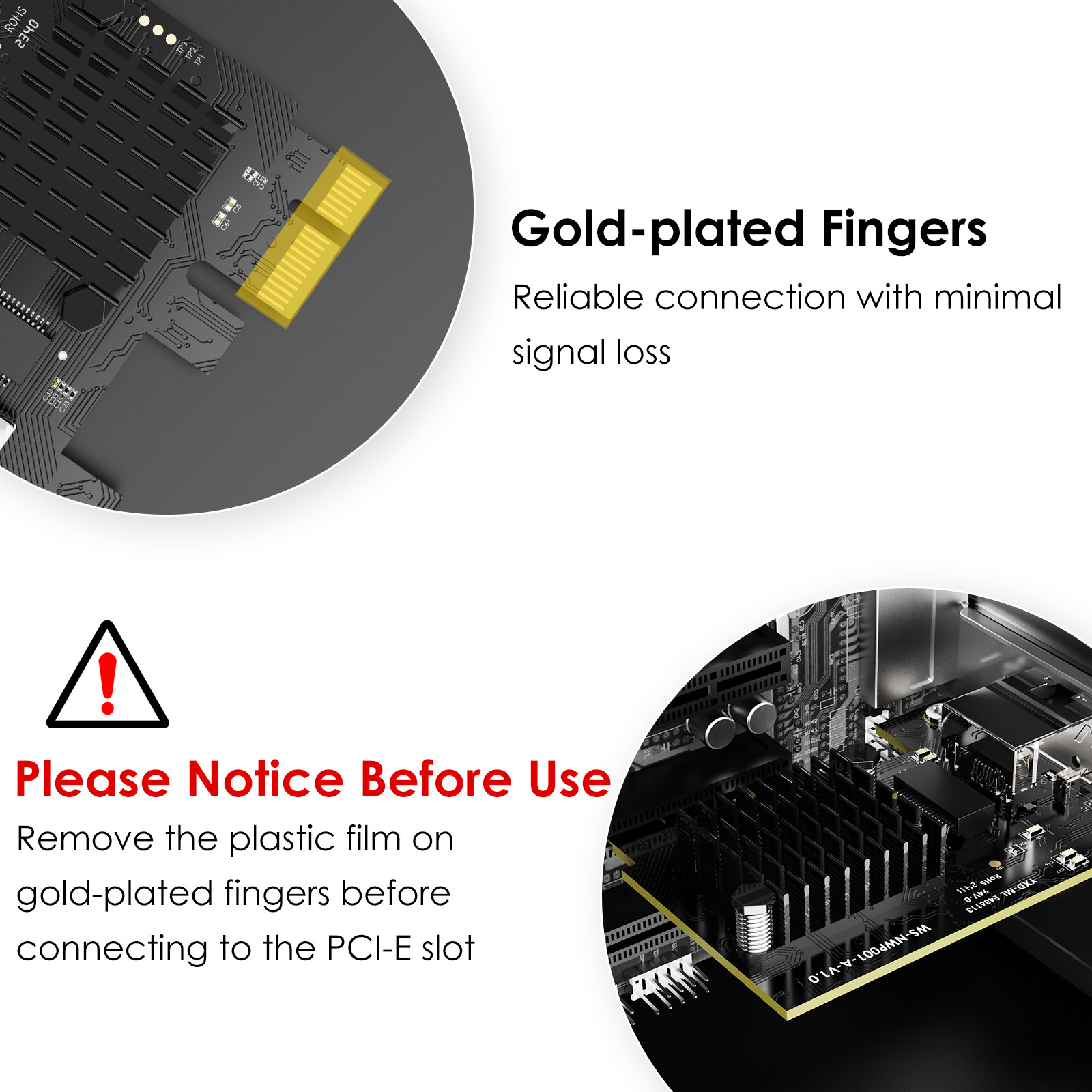 10G/5G/2.5G/1G PCIe Network Card PCI to RJ45 Wifi Card Ethernet LAN Adapter