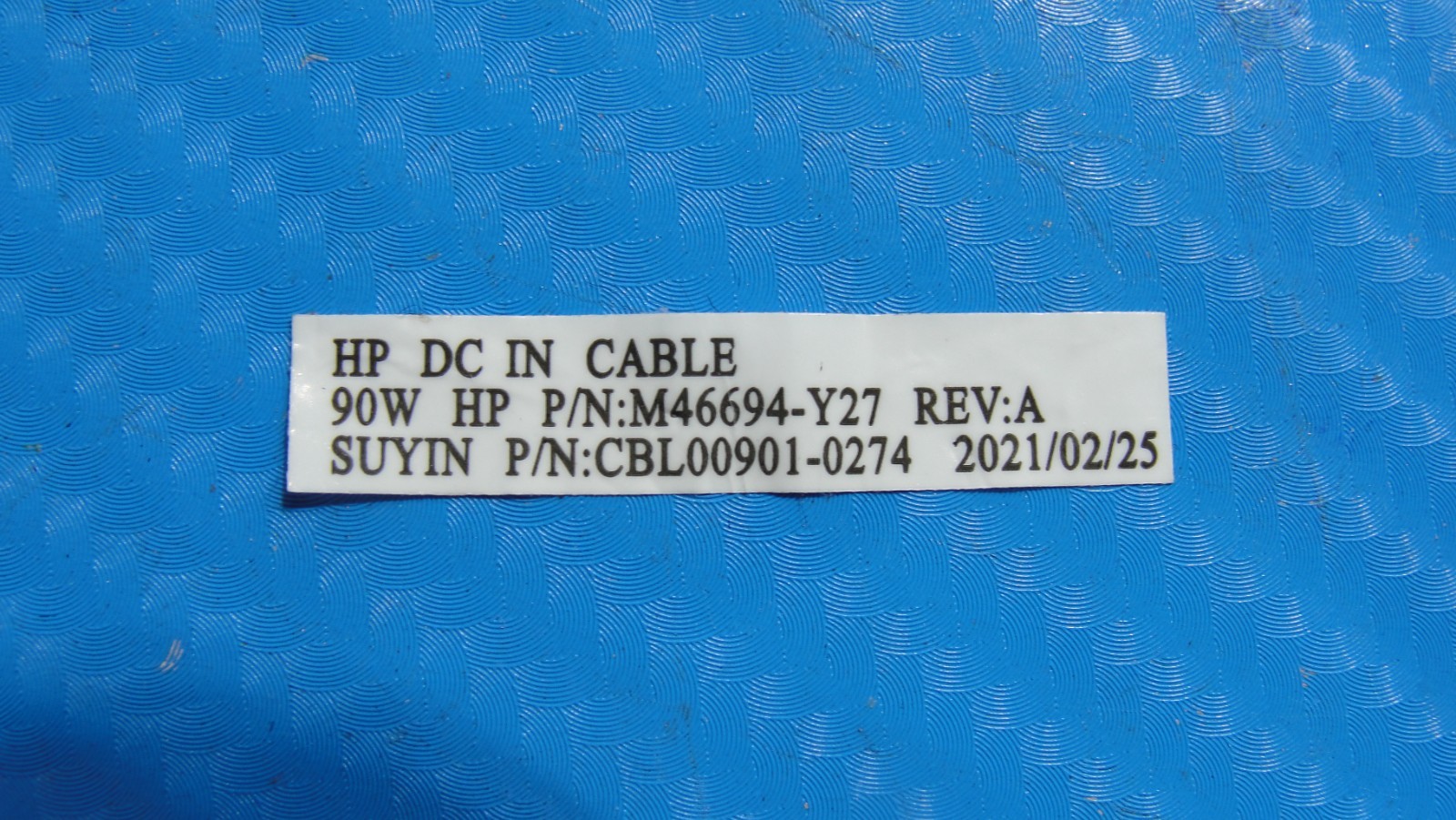 HP 17-cn0053cl 17.3″ Genuine Laptop DC IN Power Jack w/Cable M46694-Y27