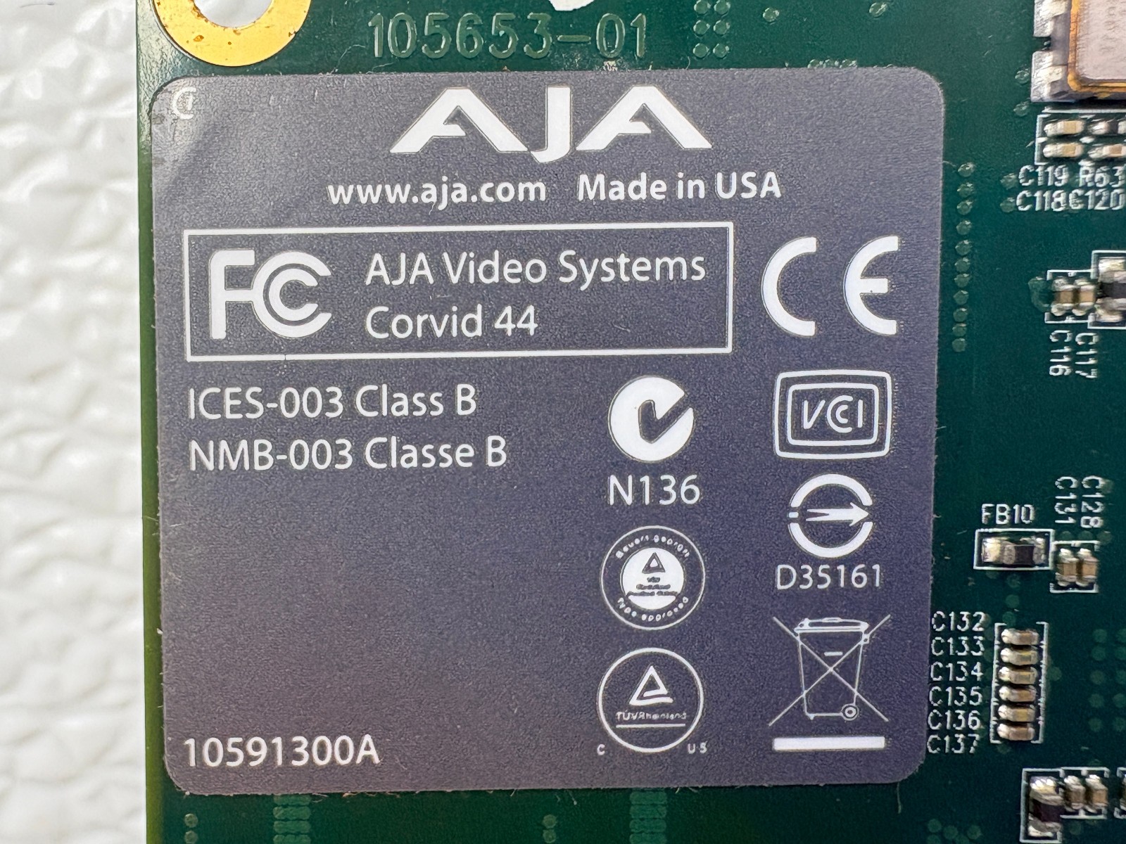 USED | AJA Corvid 44 / CRV44-T-R0 Flexible Multi-Format I/O Capture Card