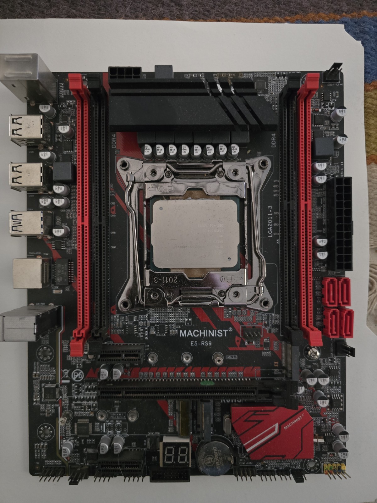 Machinist E5-RS9 MicroATX LGA2011-3 w/ Intel Xeon E5-2699 V3 18C DDR4