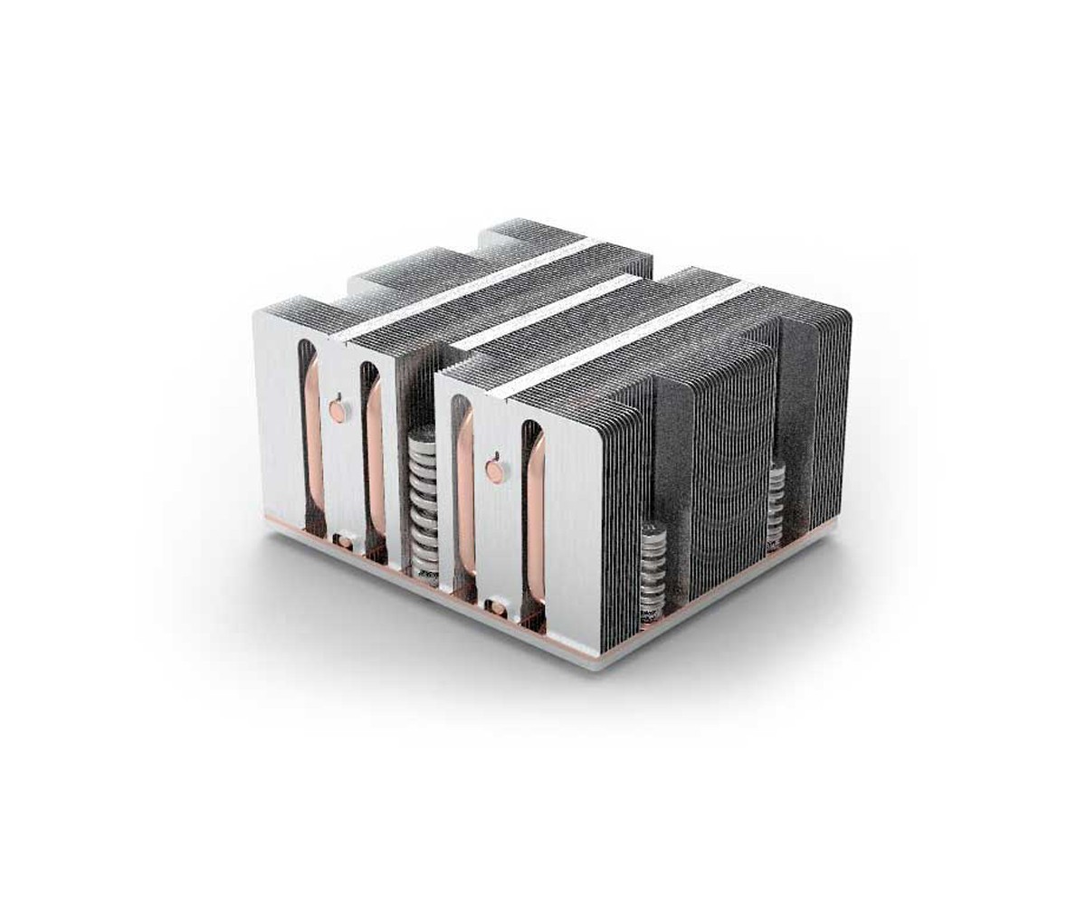 Dynatron J22 Aluminum Fins Copper Heatpipe Passive 2U Heatsink for AMD Socket SP