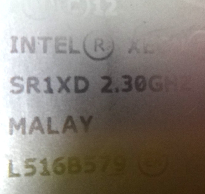 Intel Xeon E5-2699 v3 2.30GHz 18-Core 45MB LGA 2011-3 Server Processor SR1XD