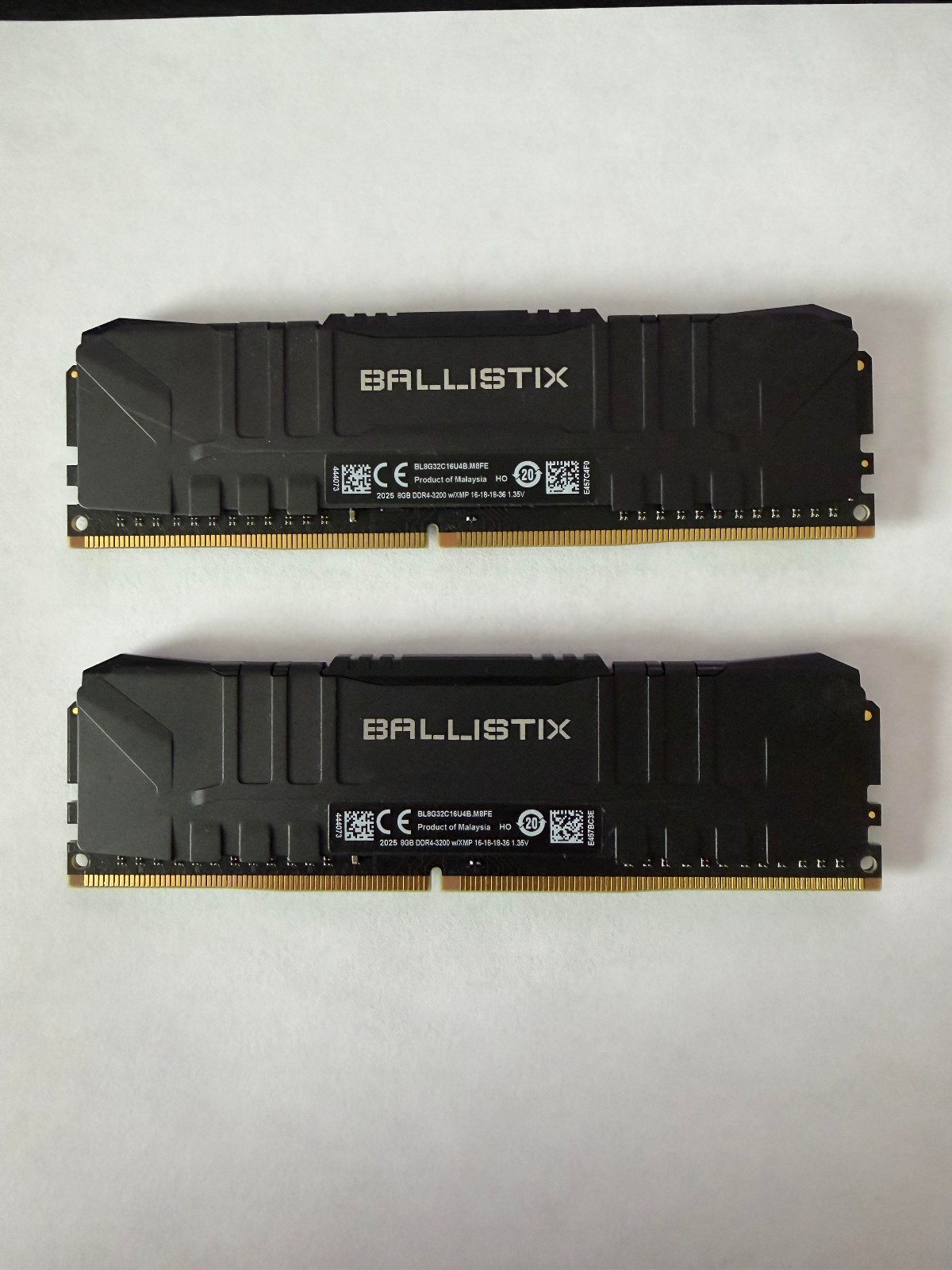 Crucial Ballistix 16GB (8GB x 2) DDR4 3200 DRAM Desktop Gaming Memory