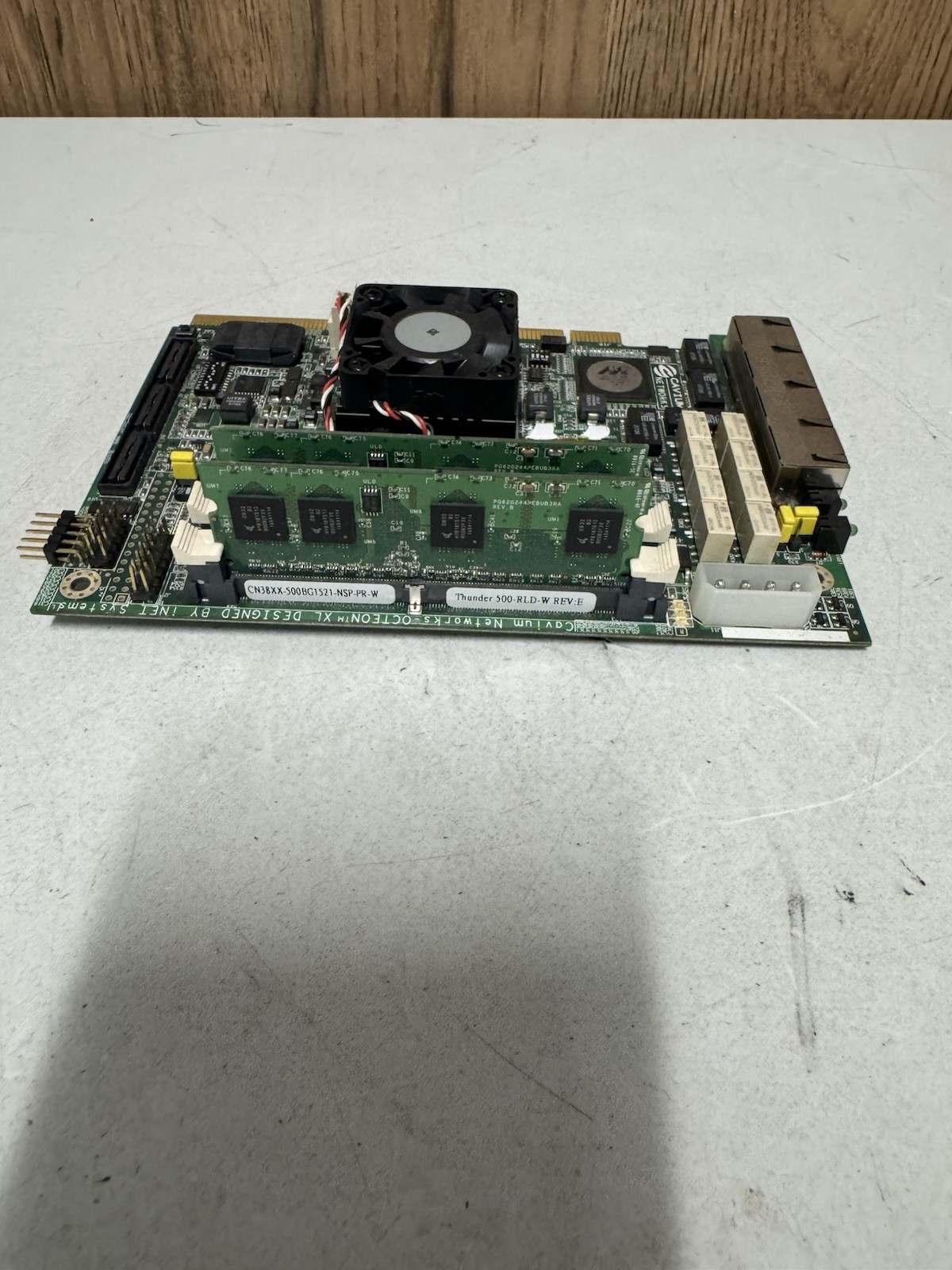 Cavium CN3850-500 NSP NIC Network Card 4 Port PCI-X Untested For Parts Repair