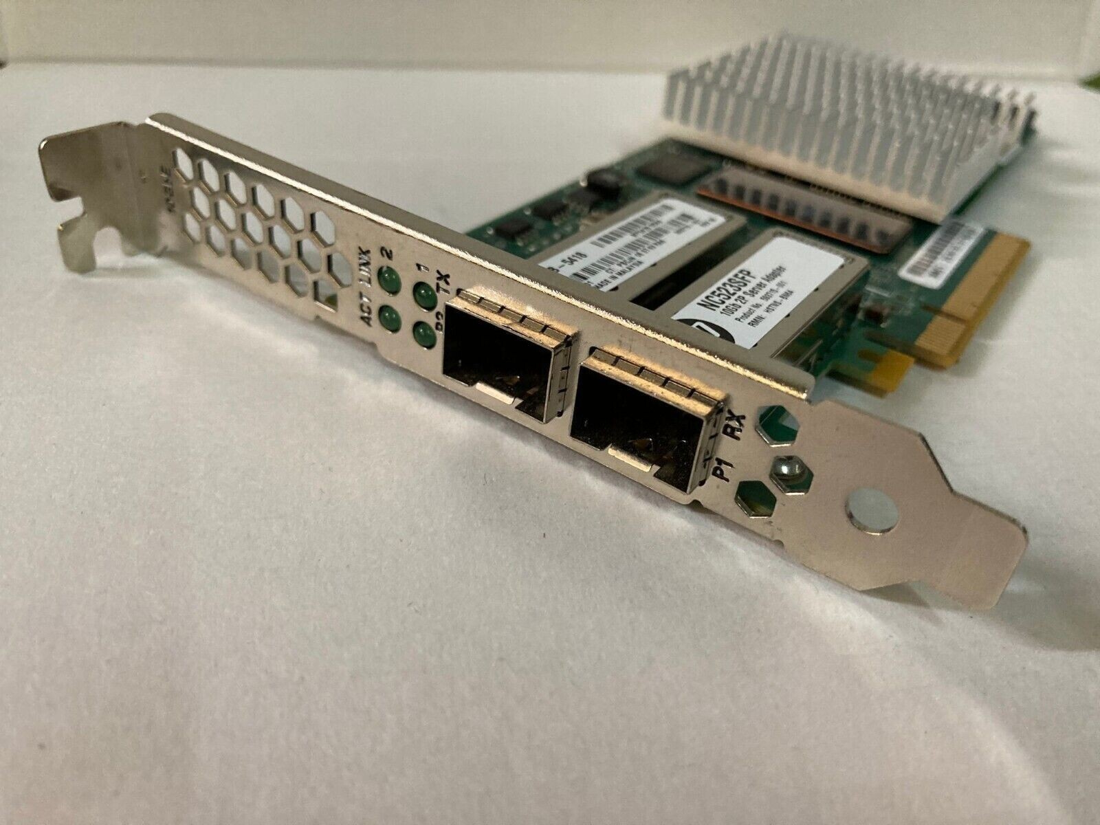 HP NC523SFP Dual Port 10GbE 593717-B21 593742-001 593715-001 PCIe Server Adapter