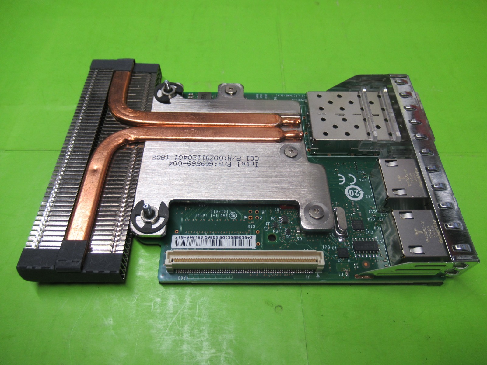 Dell Intel Dual Port 10GB Daughter Card C63DV 0C63DV