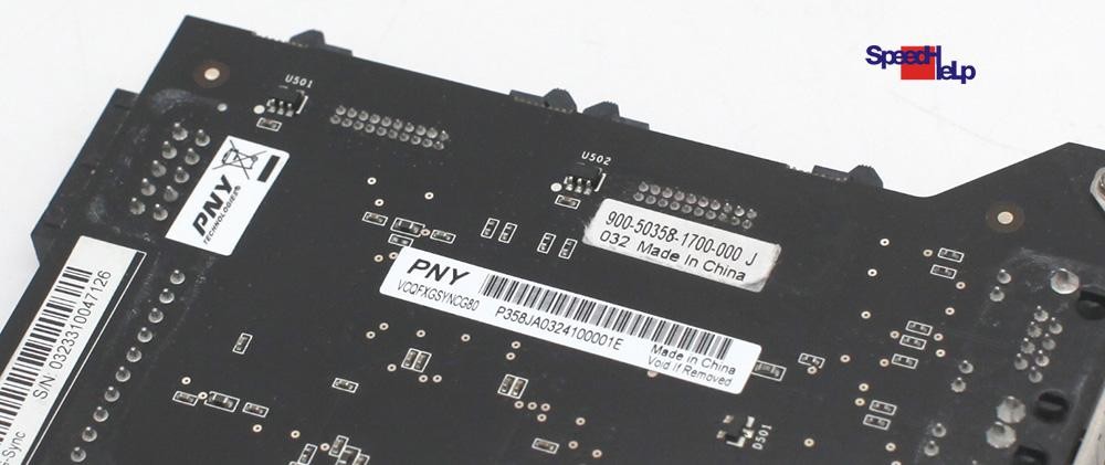 NVIDIA G-SYНC OPTION CARD G80PNY VCQFXGSYNCG80 900-50358 QuadroFX 4400 4500 500